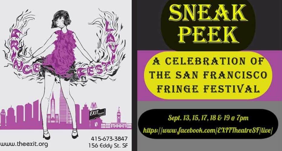 San Francisco Fringe Festival SNEAK PEEK!